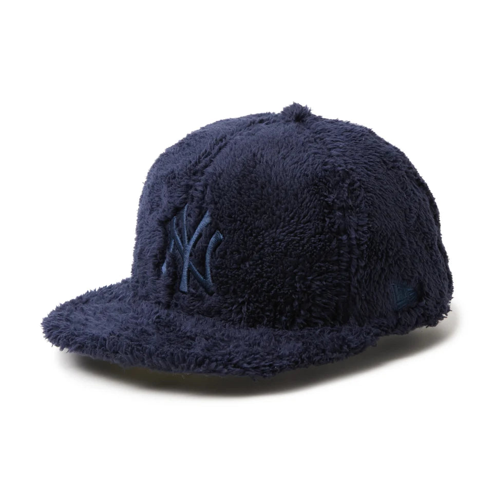 NEW ERA 59FIFTY Mink Fleece ニューヨーク・ヤンキース ネイビー | アウトドア【15125161】