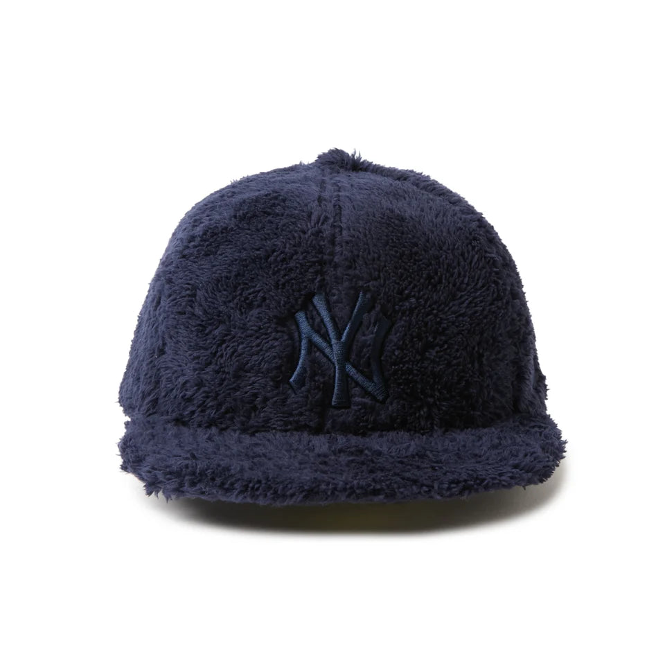 NEW ERA 59FIFTY Mink Fleece ニューヨーク・ヤンキース ネイビー | アウトドア【15125161】
