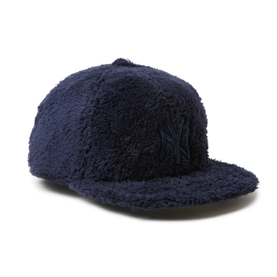NEW ERA 59FIFTY Mink Fleece ニューヨーク・ヤンキース ネイビー | アウトドア【15125161】