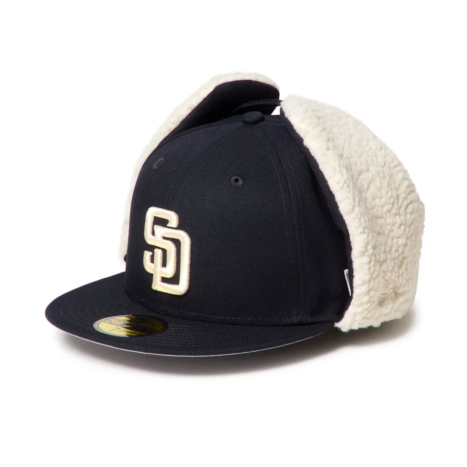 NEW ERA 59FIFTY Dog Ear ドッグイヤー サンディエゴ・パドレス ネイビー【15137327】