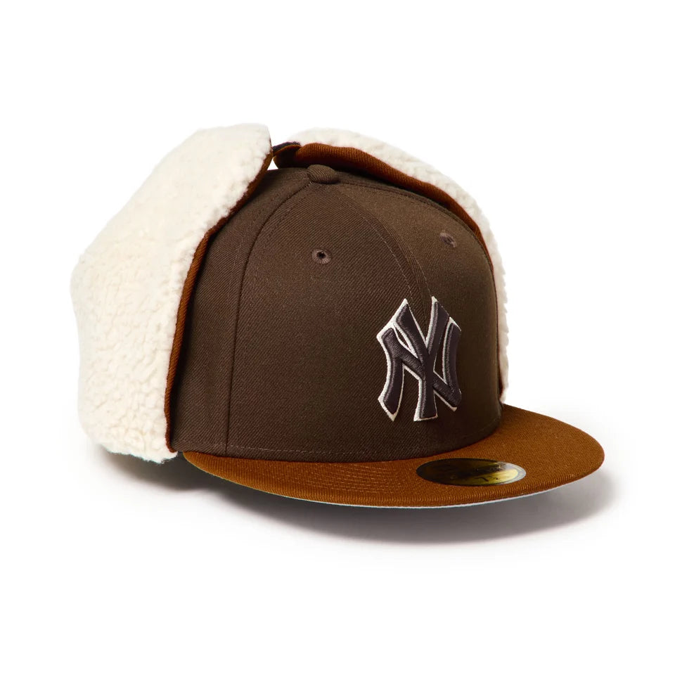 NEW ERA 59FIFTY Dog Ear ドッグイヤー ニューヨーク・ヤンキース ウォルナット/トーステッドピーナッツ【15137328】