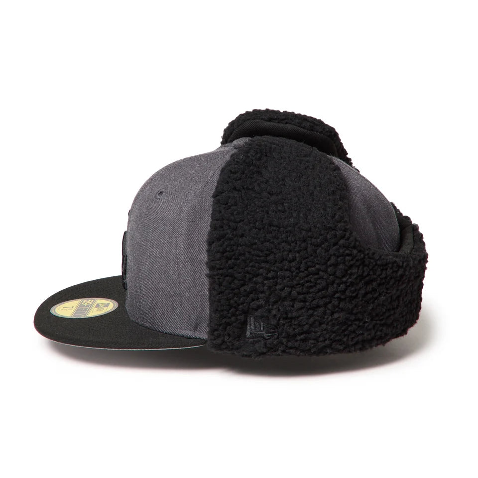 NEW ERA 59FIFTY Dog Ear ドッグイヤー ロサンゼルス・ドジャース ヘザーグラファイト/ブラック【15137329】