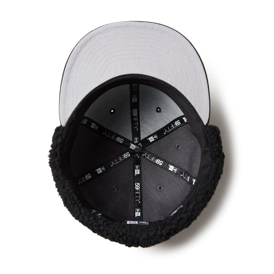 NEW ERA 59FIFTY Dog Ear ドッグイヤー ロサンゼルス・ドジャース ヘザーグラファイト/ブラック【15137329】