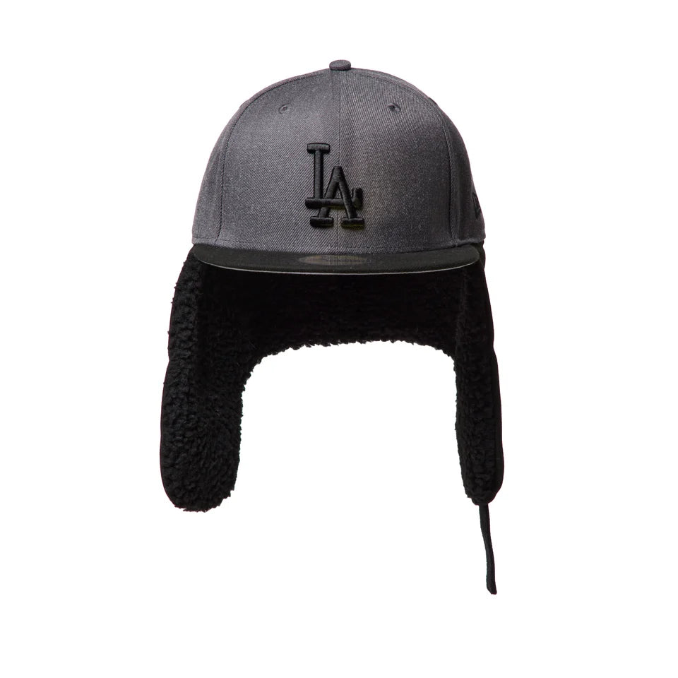 NEW ERA 59FIFTY Dog Ear ドッグイヤー ロサンゼルス・ドジャース ヘザーグラファイト/ブラック【15137329】