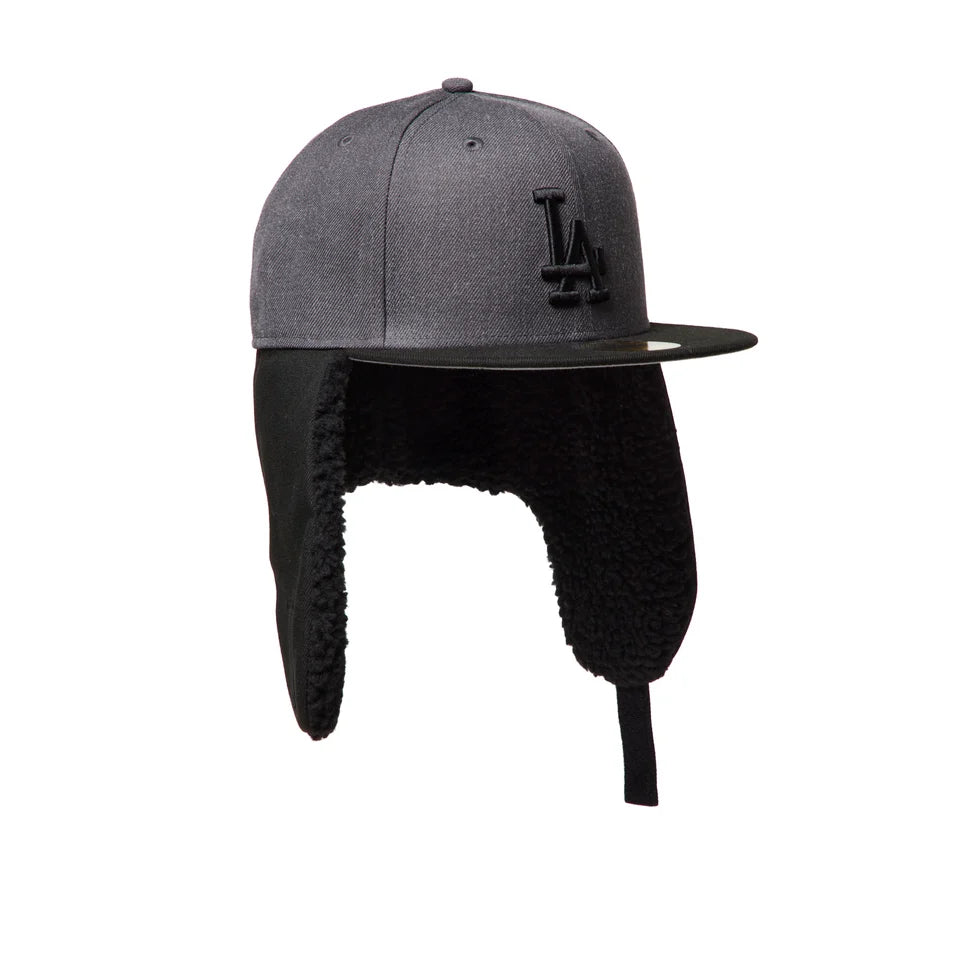 NEW ERA 59FIFTY Dog Ear ドッグイヤー ロサンゼルス・ドジャース ヘザーグラファイト/ブラック【15137329】