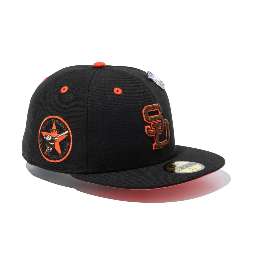 NEW ERA 59FIFTY Halloween サンディエゴ・パドレス ブラック/オレンジ【15229107】
