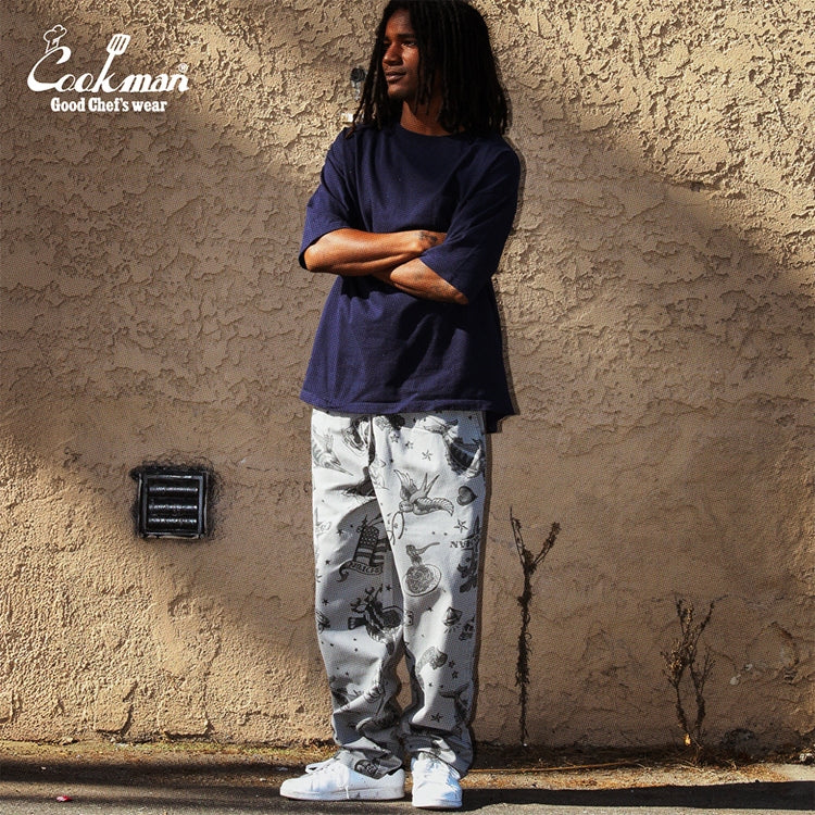 Chef Pants Old Tattoo Gray