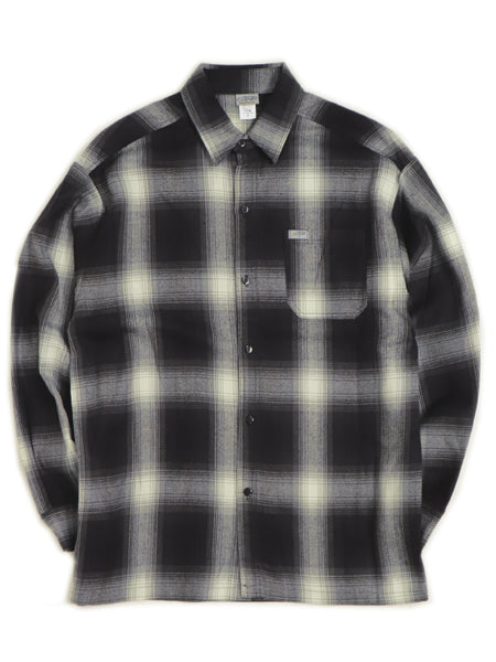 CALTOP L/S SHIRT BLACK/IVORY