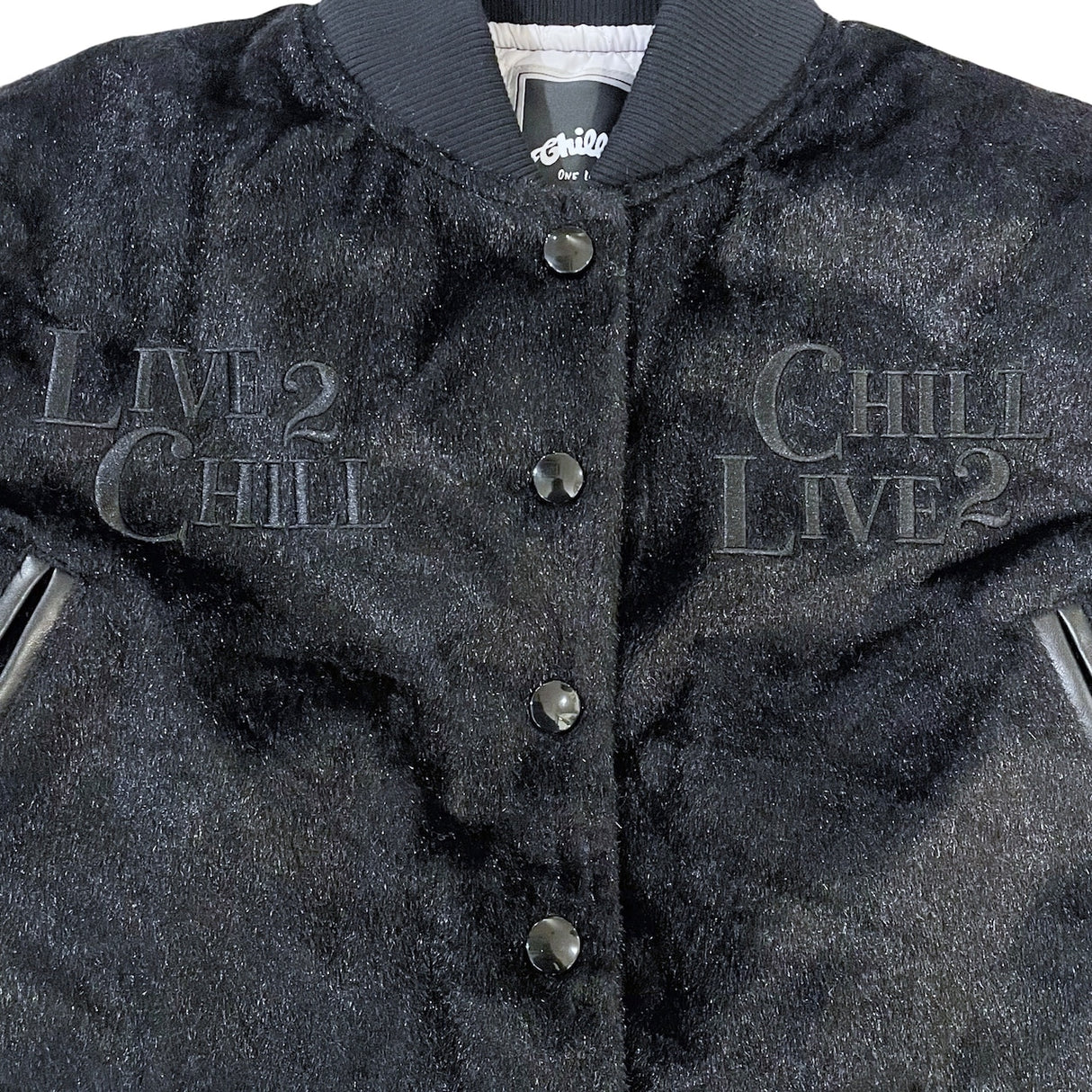 CHILLIN' -Women's BLACK CAT JACKET-