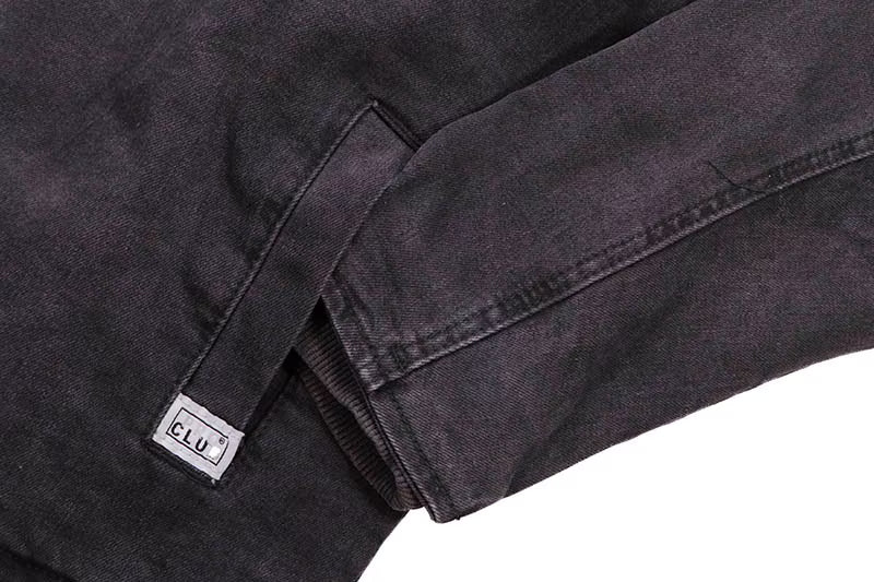 PRO CLUB HEAVYWEIGHT DENIM ZIP-UP JACKET