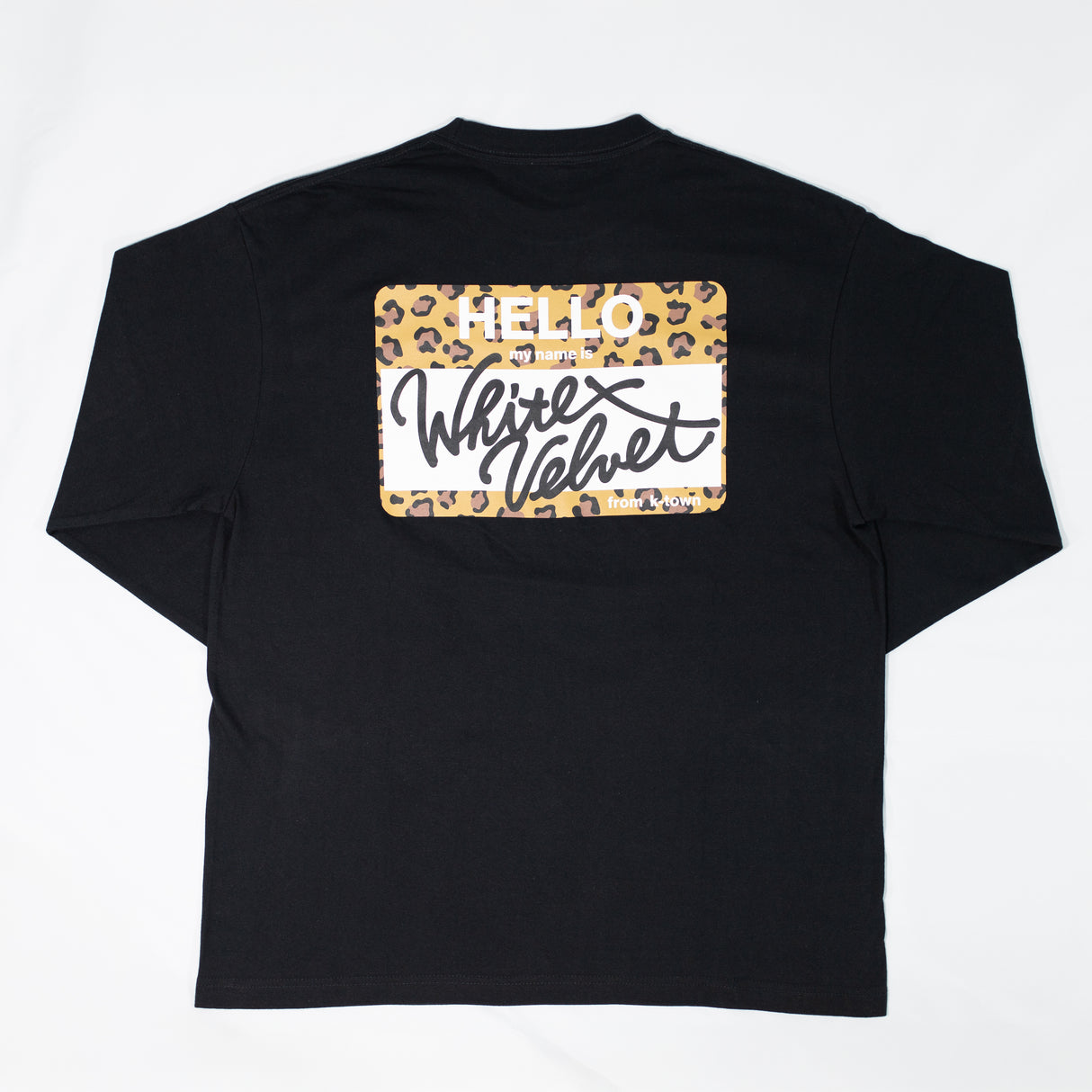 WHITE VELVET "My Name Is Leopard" L/S Tee/ホワイト ベルベット "マイネームイズ レオパード" ロングスリーブTシャツ