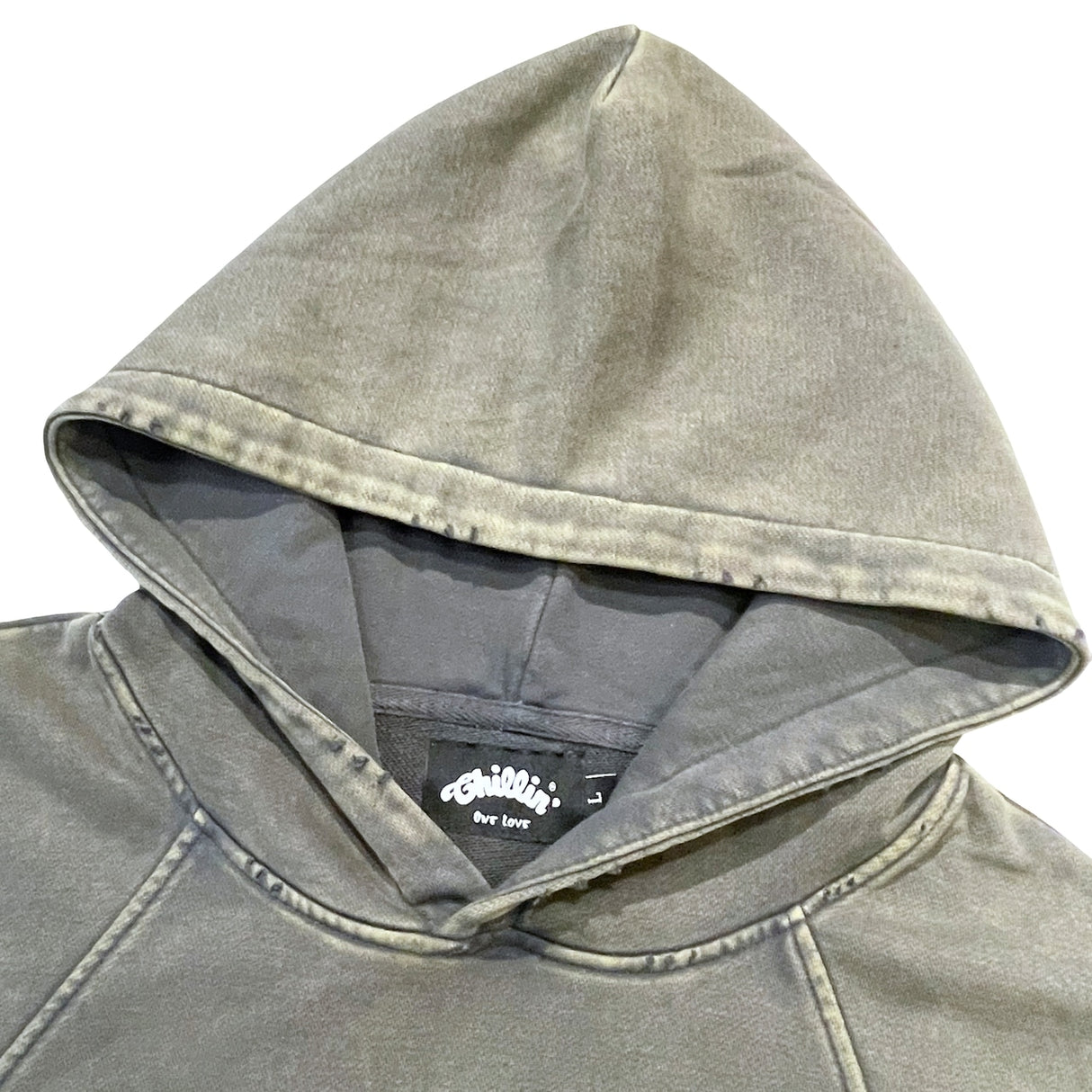 CHILLIN' -Cropped hoodie-