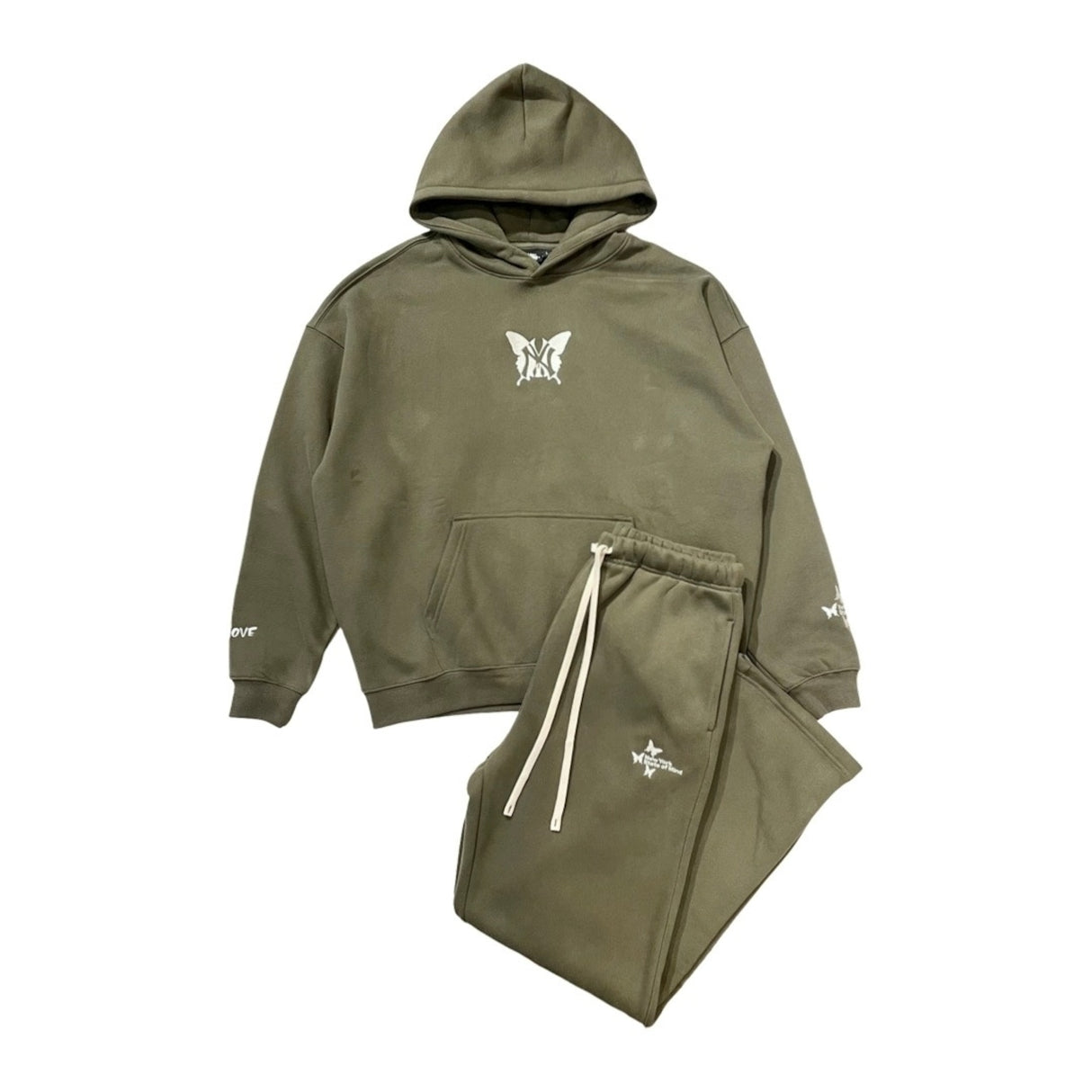 CHILLIN' -NY BUTTERFLY SWEAT SETUP