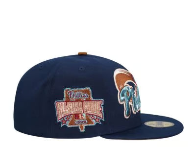 【海外買付品】NEW ERA 59FIFTY PHILADELPHIA PHILLIES ALL STAR GAME 1998 OCEAN PEACH METALLIC