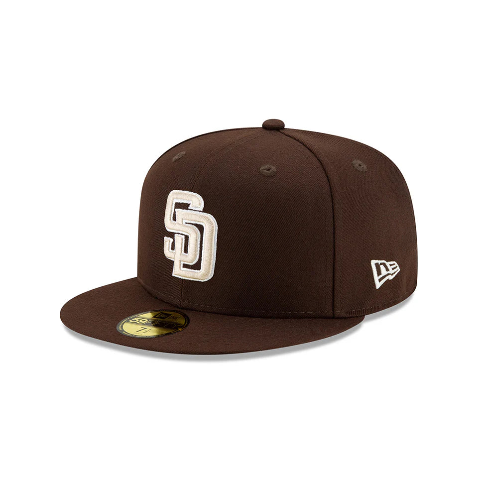 59FIFTY MLBオンフィールド サンディエゴ・パドレス オルタネイト バーントウッド【14524855】
