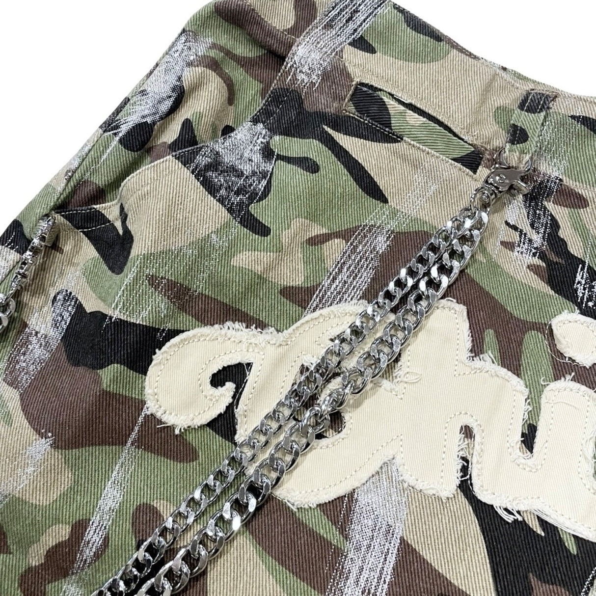 CHILLIN' -Camo Cargo Shorts-
