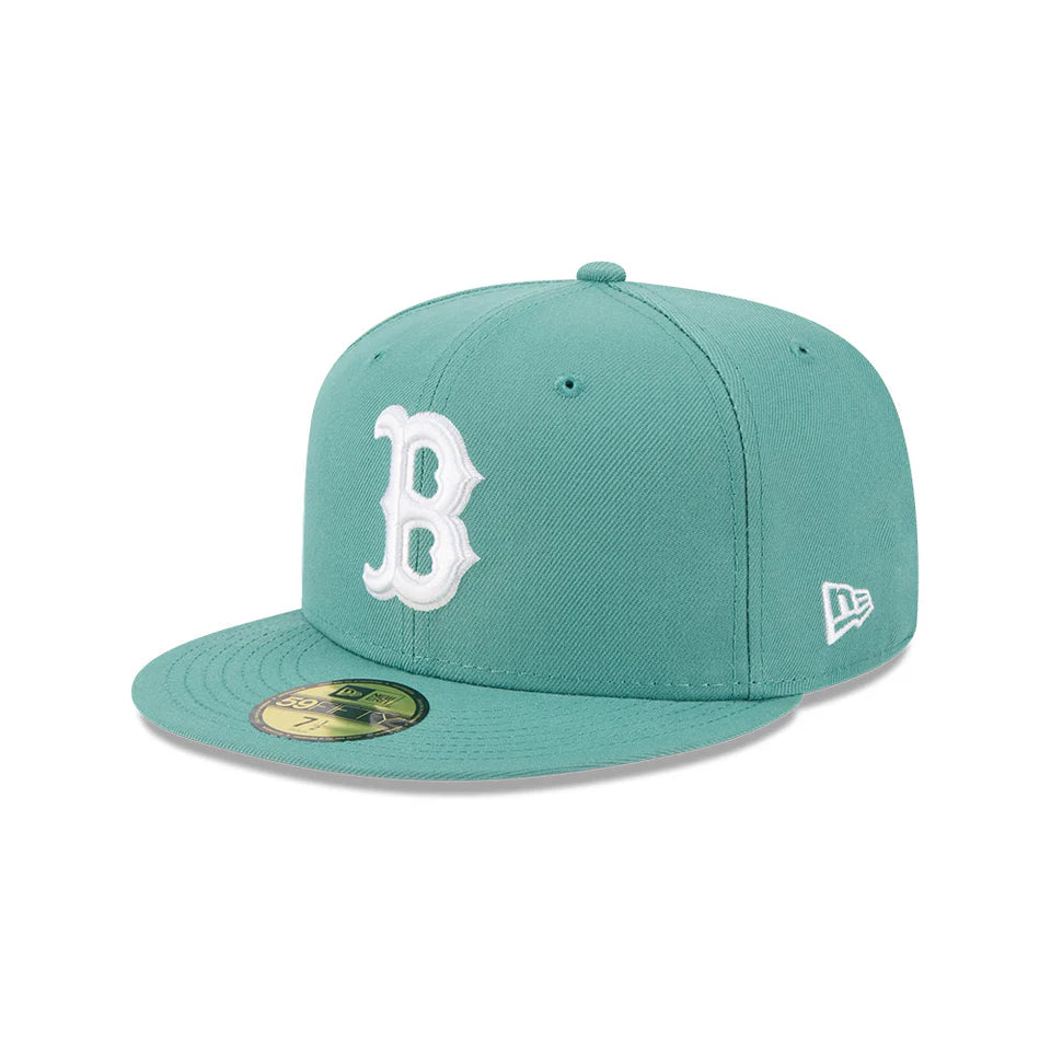 NEW ERA 59FIFTY オンフィールド MLB City Connect ボストン・レッドソックス ミントグリーン【14521643】