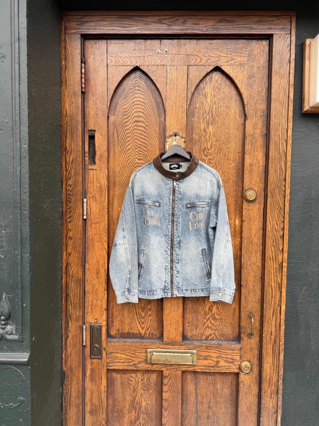 CHILLIN' -Single Denim Jacket -