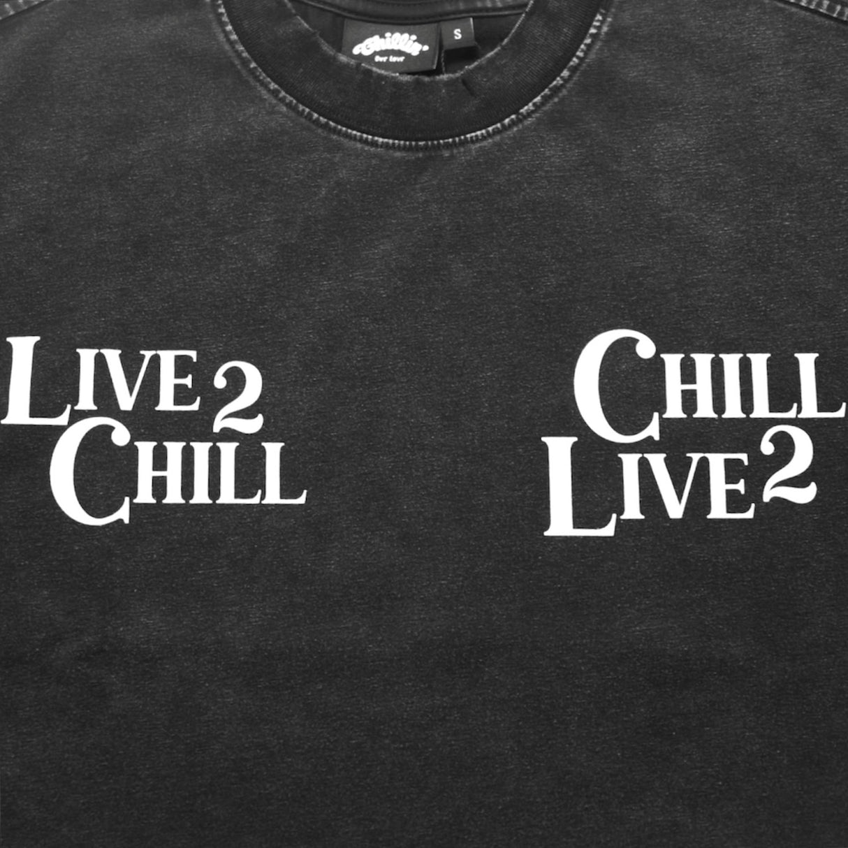 CHILLIN' Women's L2C Pigment Cropped S/Tee