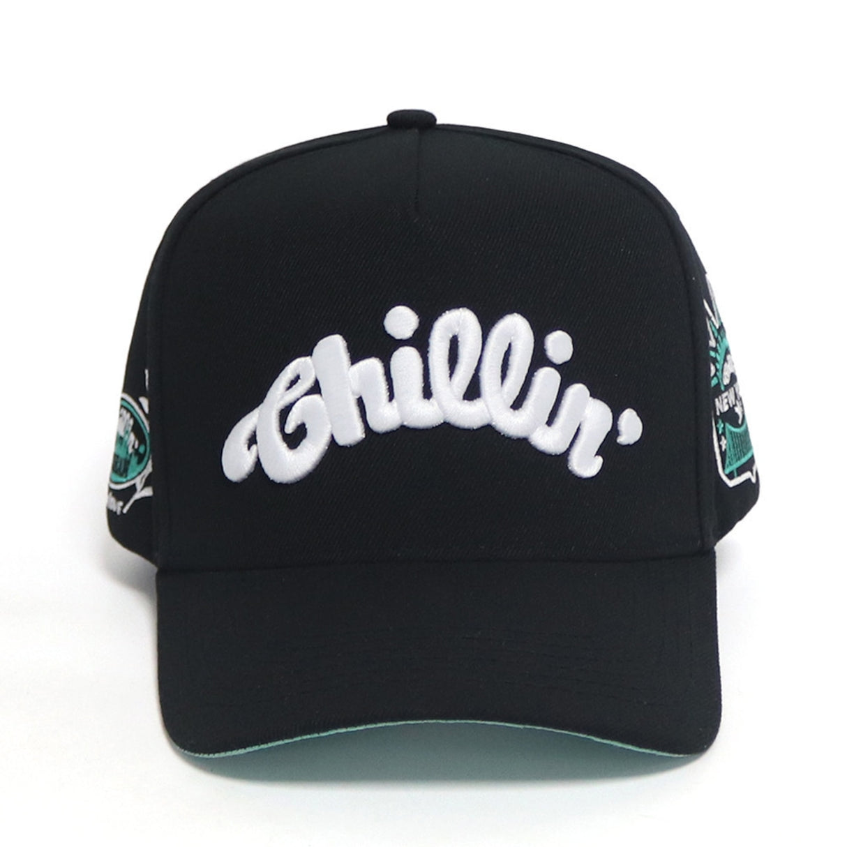 CHILLIN' 5panel Cap New York 3rd- Black / Mint