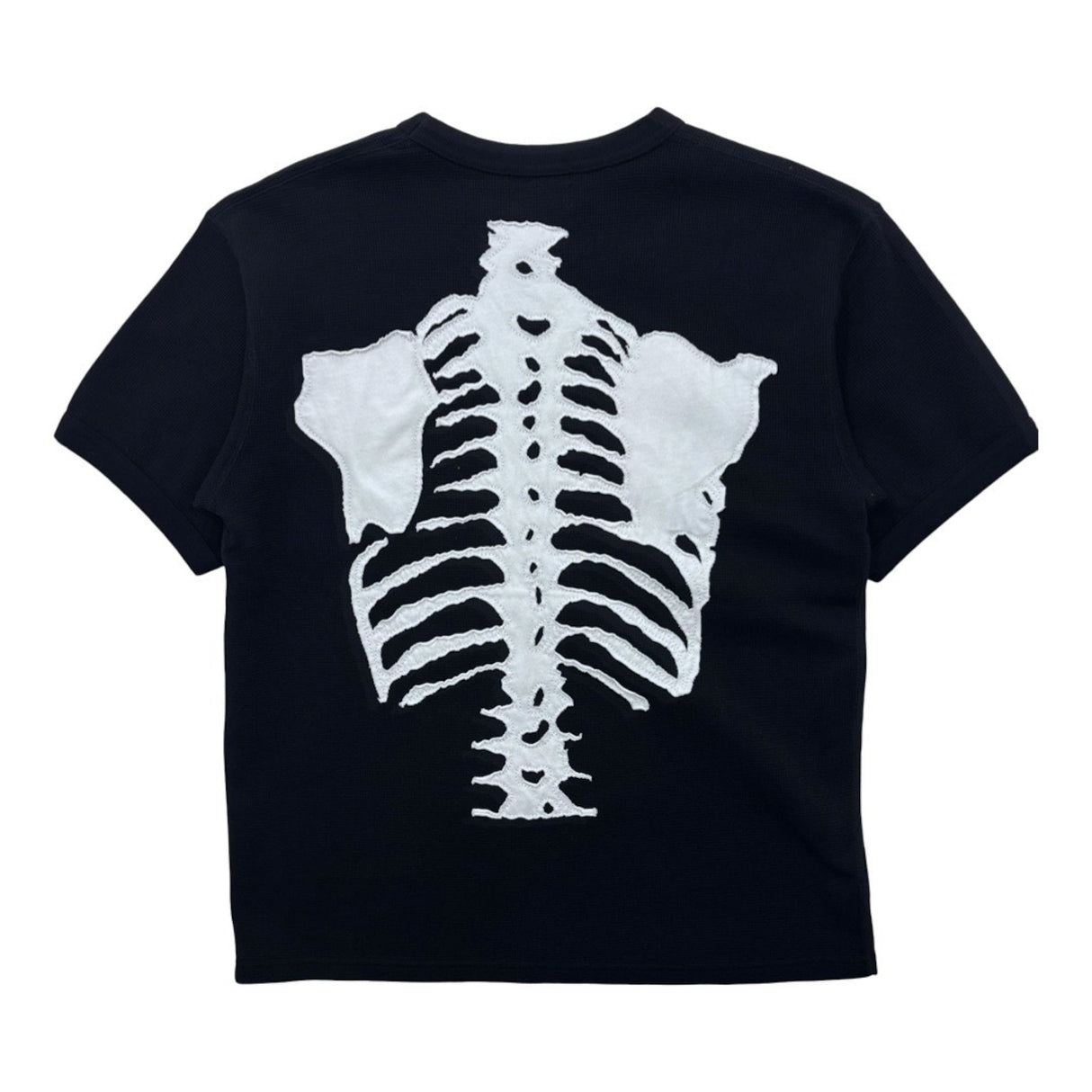 vanson Bone Thermal S/S TEE- Black / White