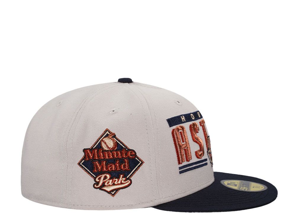 【海外買付品】NEW ERA 59FIFTY HOUSTON ASTROS MINUTE MAID PARK STONE TWO TONE