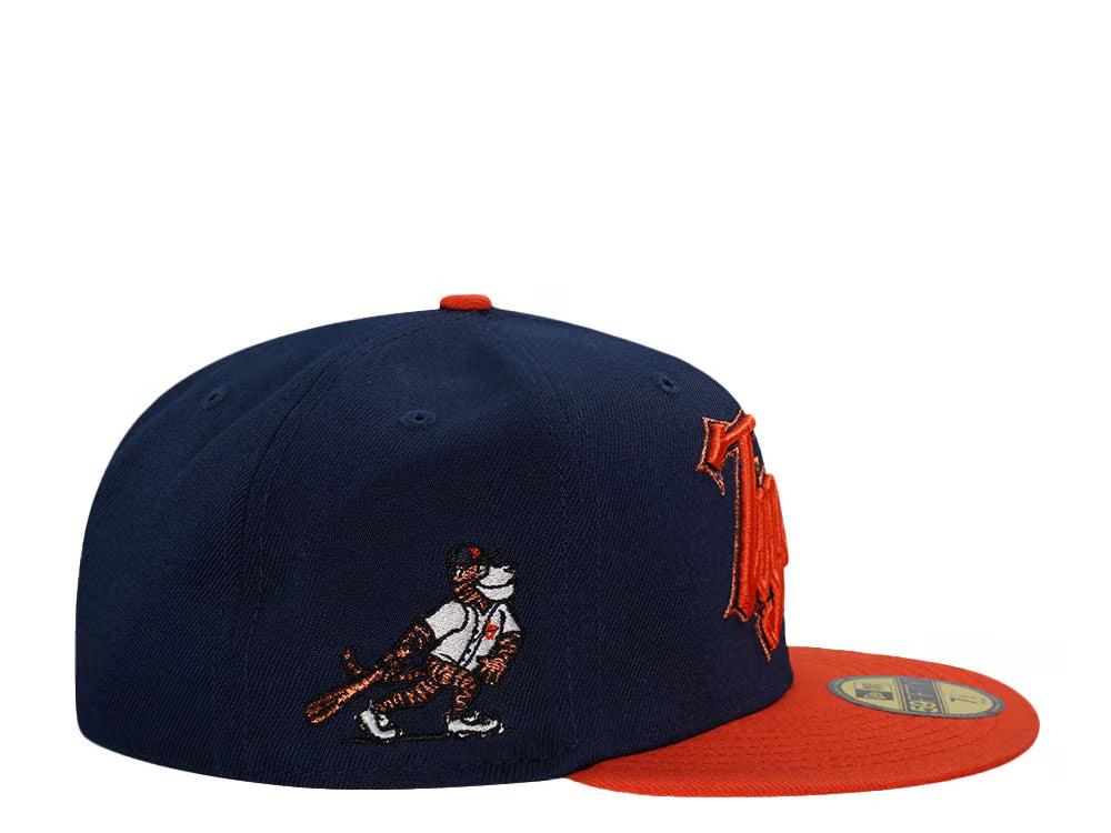 【海外買付品】NEW ERA 59FIFTY DETROIT TIGERS SCRIPT TWO TONE