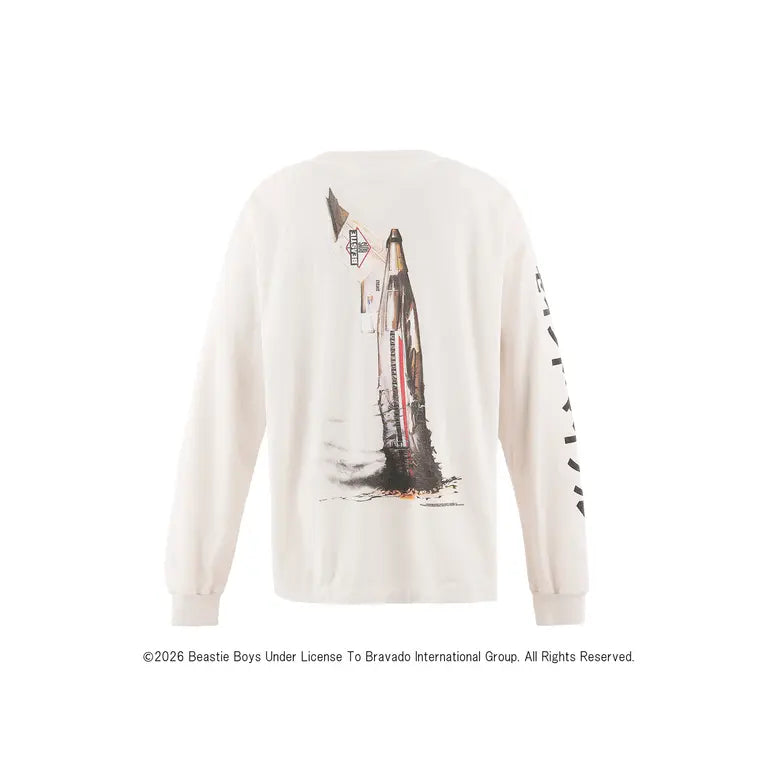 ©SAINT M×××××× SM-MK8-0000-C24 / BTB_LS T-SHIRT / BEASTIEBOYS / WHT / Tシャツ