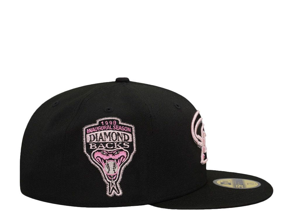 【海外買付品】NEW ERA 59FIFTY ARIZONA DIAMONDBACKS INAUGURAL SEASON 1998 BLACK PINK