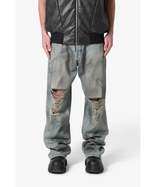 mnml(ミニマル)Ultra Baggy Destroyed Denim 24ml-aw412d