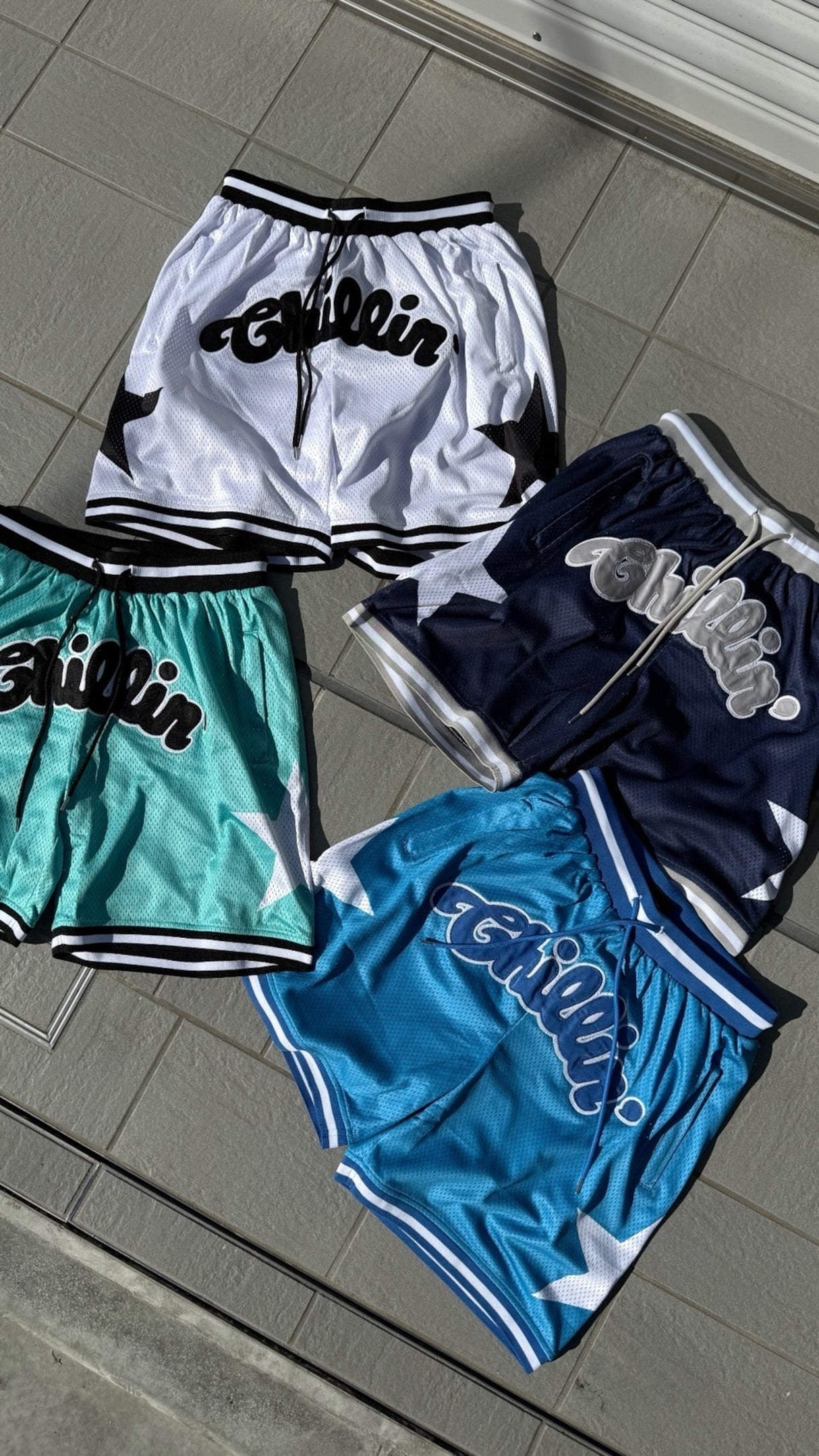 CHILLIN' BASKETBALL SHORTS
