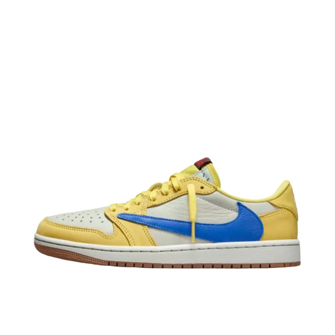 Travis Scott × Nike Women's Air Jordan 1 Retro Low OG "Canary"/トラヴィススコット × ナイキ ウィメンズ エアジョーダン1 レトロ ロー OG "カナリー"/DZ4137-700