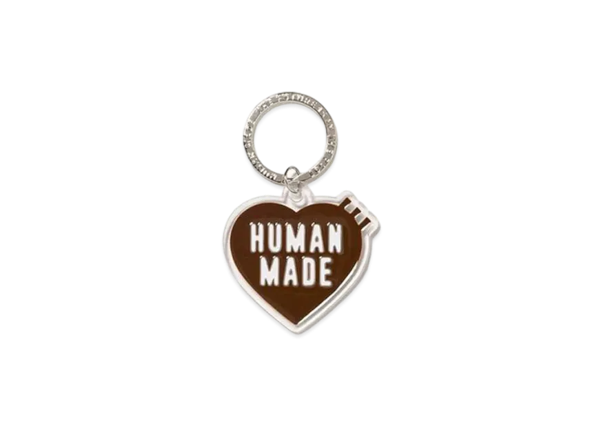 HUMAN MADE Heart Keyring