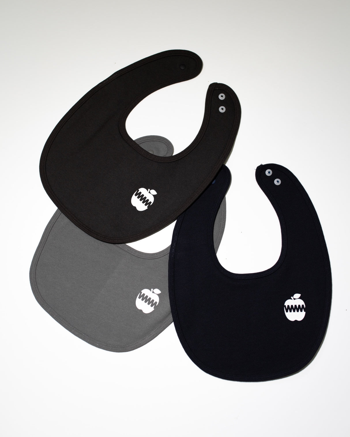 WHITE VELVET "Aplle" Baby Bib/ホワイト ベルベット "アップル" ベビースタイ