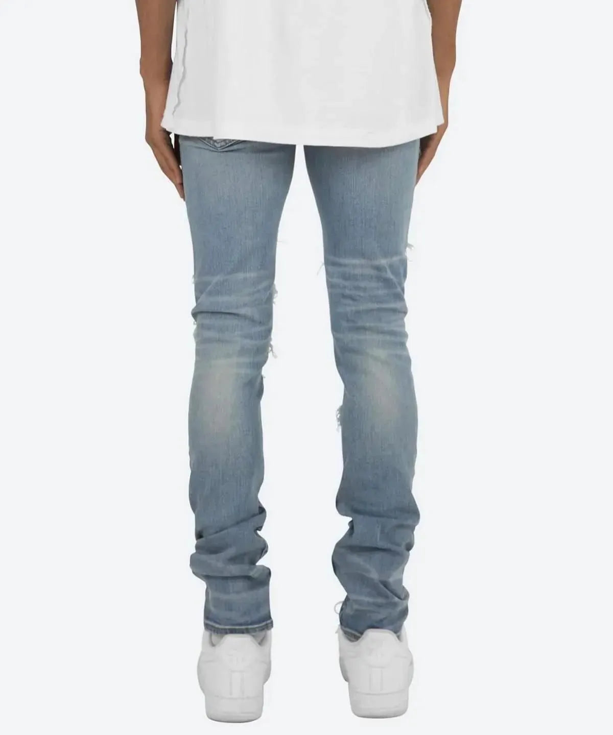 mnml(ミニマル)X201 Rhinestone Skinny Denim