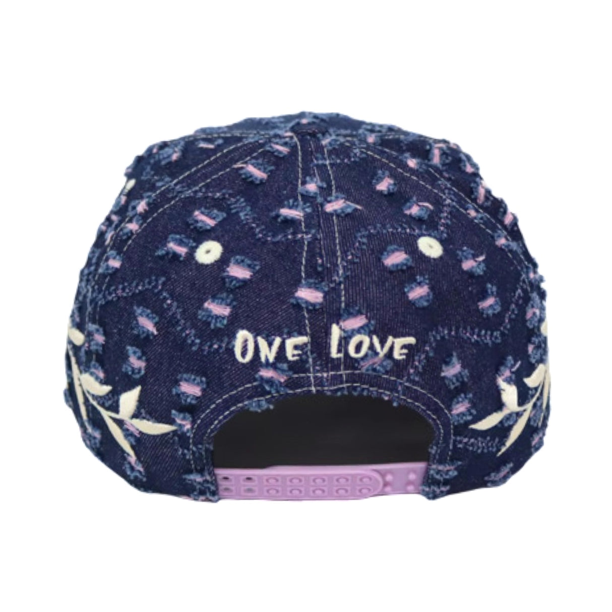 CHILLIN' -CRASH DENIM CAP- NAVY