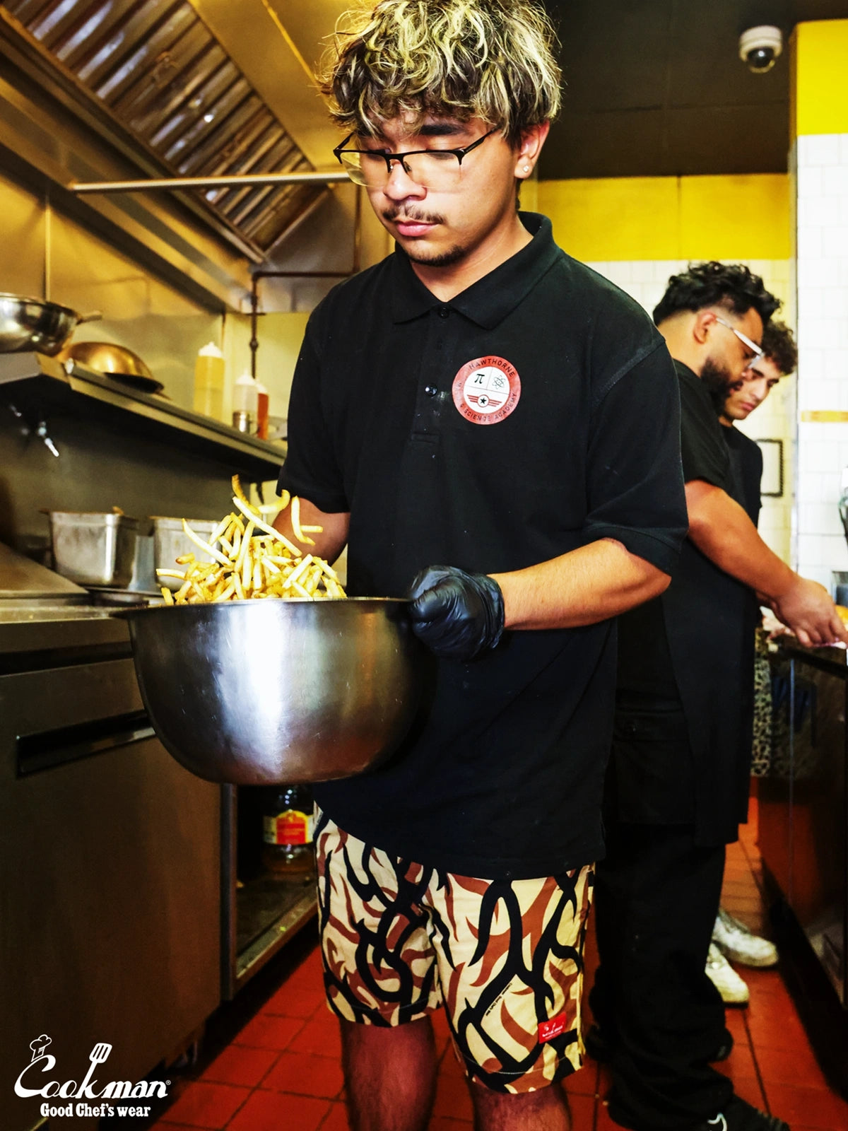 シェフパンツ Chef Pants Short Light Tribal Camo Beige