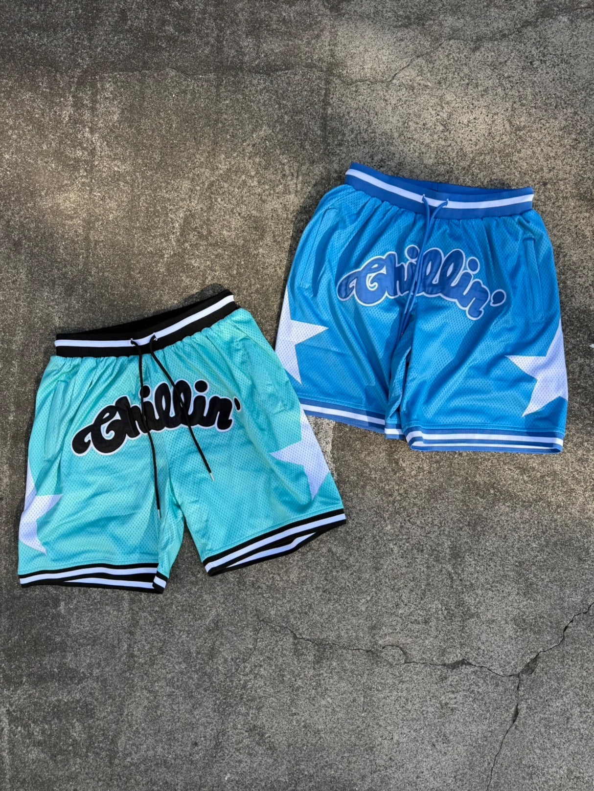 CHILLIN' BASKETBALL SHORTS