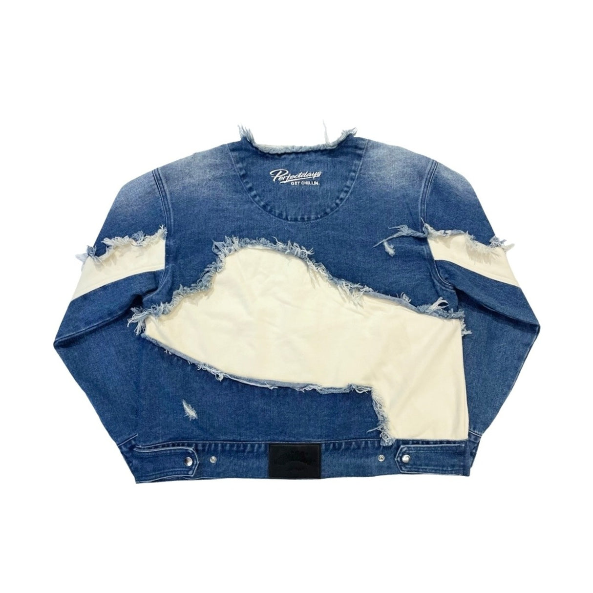 CHILLIN' -Break Denim Jacket- Blue