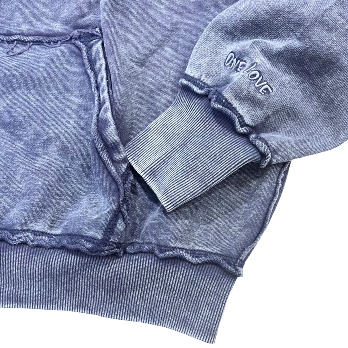 CHILLIN' -NY BUTTERFLY PIGMENT ZIP HOODIE-