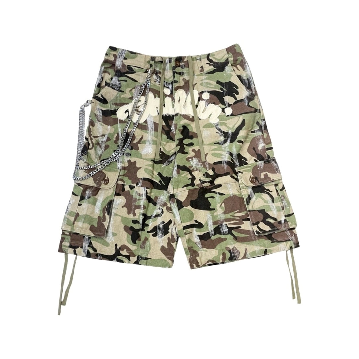 CHILLIN' -Camo Cargo Shorts-