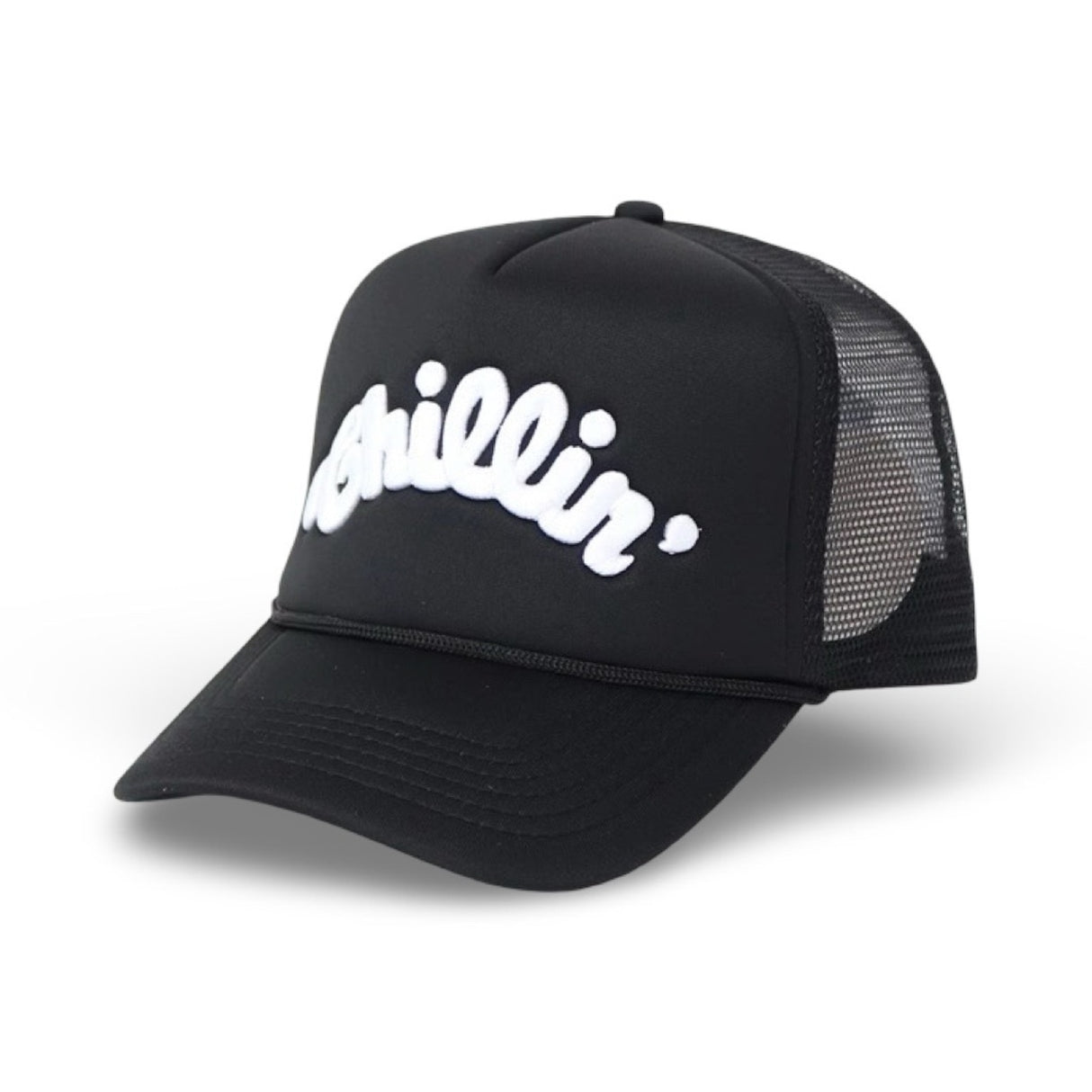 CHILLIN' -LOGO 5PANEL MESH CAP-