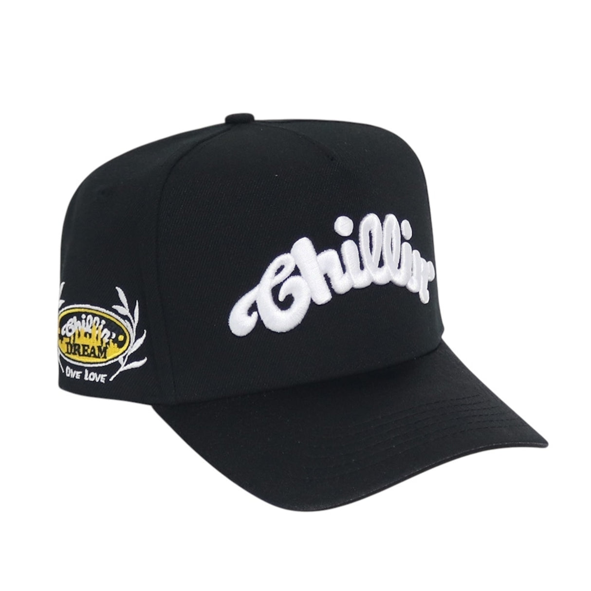 CHILLIN' 5panel Cap Star- Black / Yellow