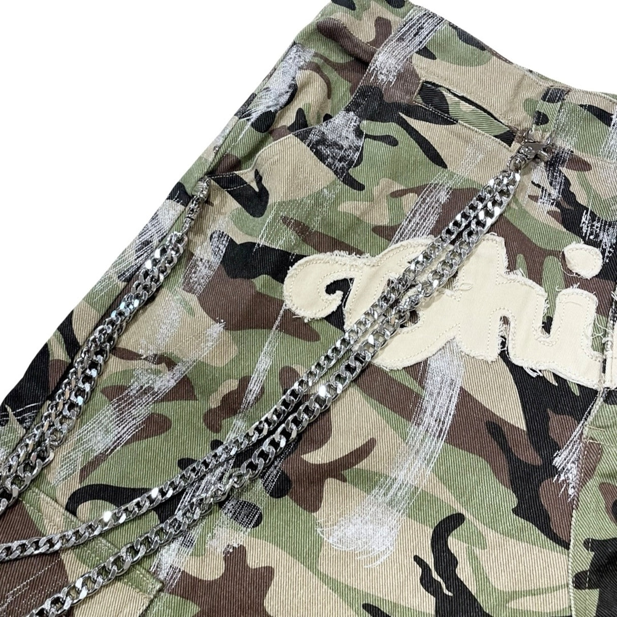 CHILLIN' -Camo Cargo Shorts-