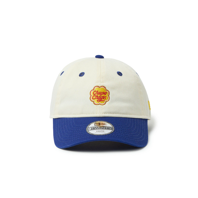 キッズ Youth 9TWENTY Chupa Chups チュッパチャプス 2-Tone クロームホワイト/ネイビー【14863717】
