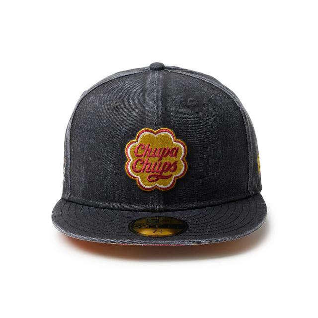 59FIFTY Chupa Chups チュッパチャプス イタリアンウォッシュ ブラック【14863805】