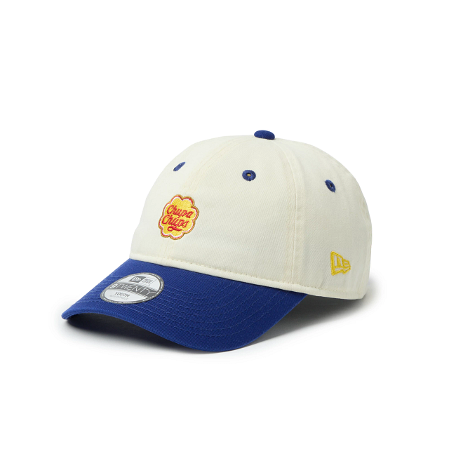 キッズ Youth 9TWENTY Chupa Chups チュッパチャプス 2-Tone クロームホワイト/ネイビー【14863717】