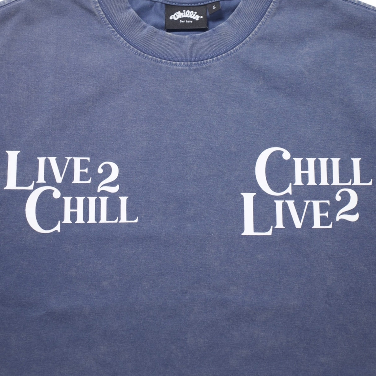 CHILLIN' Women's L2C Pigment Cropped S/Tee