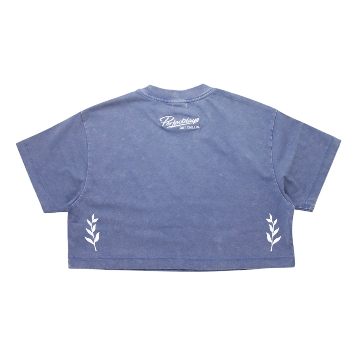 CHILLIN' Women's L2C Pigment Cropped S/Tee