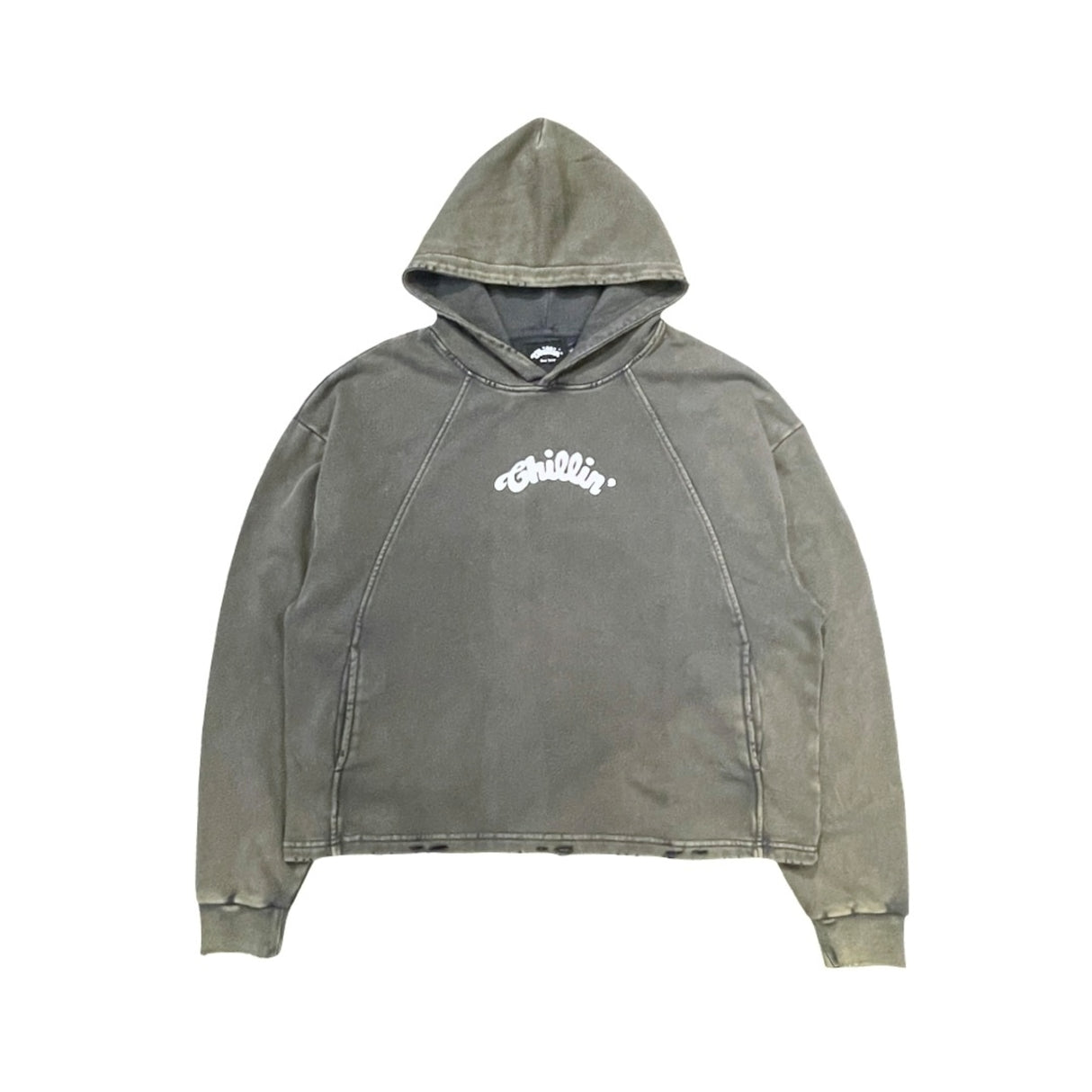 CHILLIN' -Cropped hoodie-